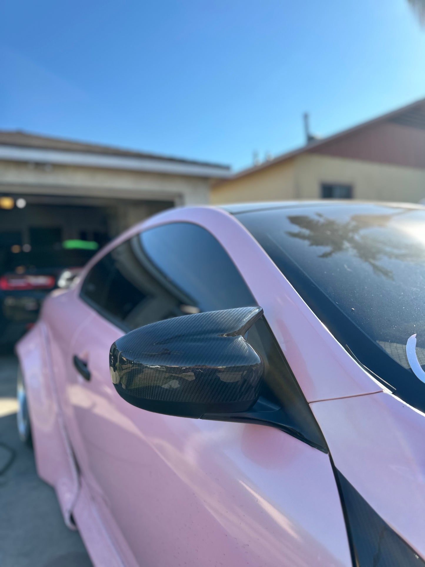 Infiniti g37 M style mirror caps