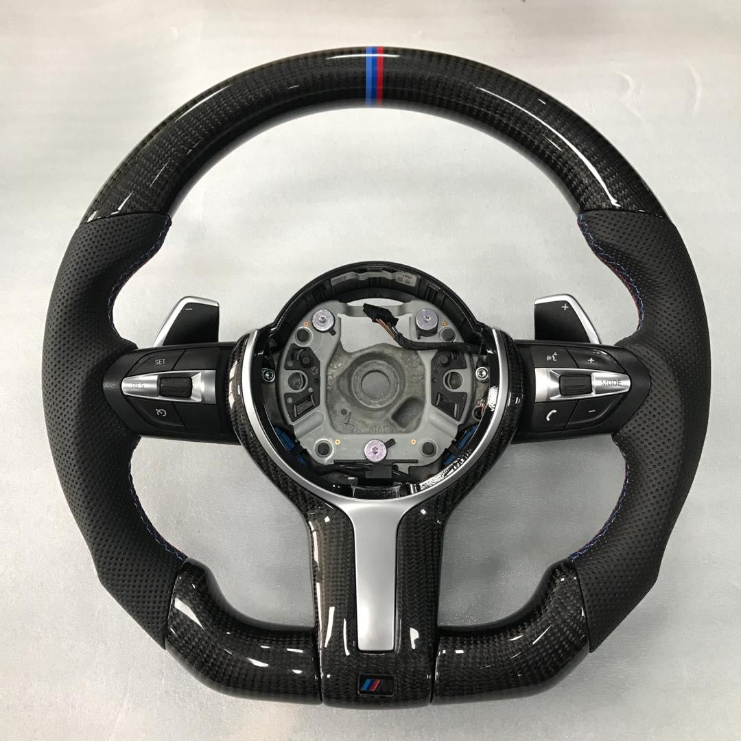 M PERFORMANCE CARBON FIBER STEERING WHEEL - BMW F CHASSIS