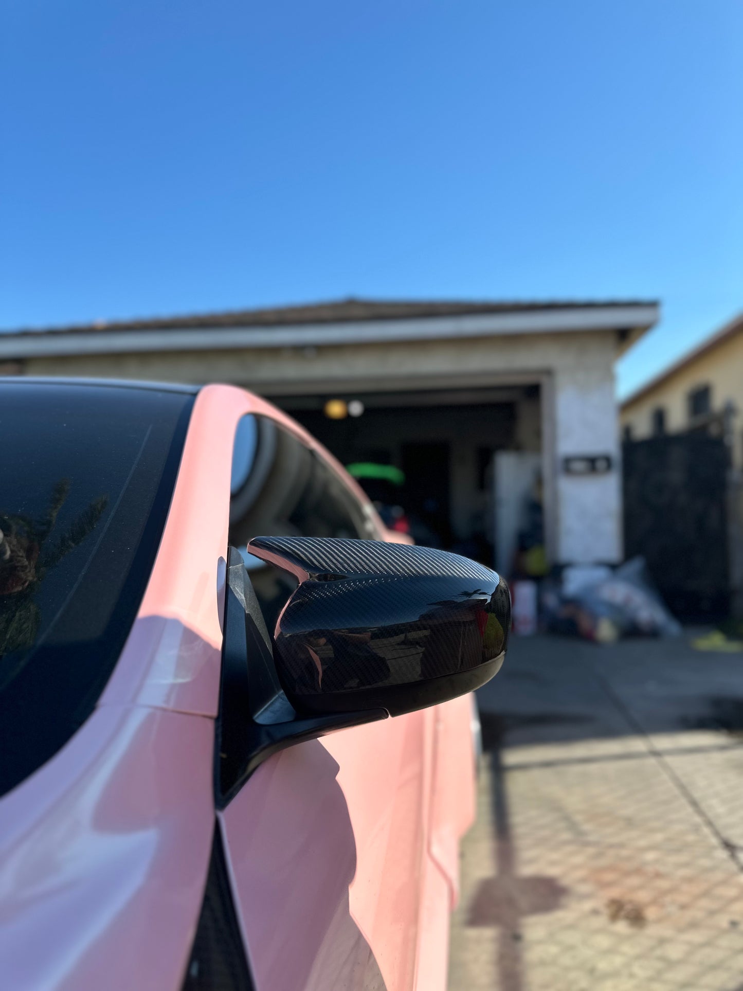 Infiniti g37 M style mirror caps