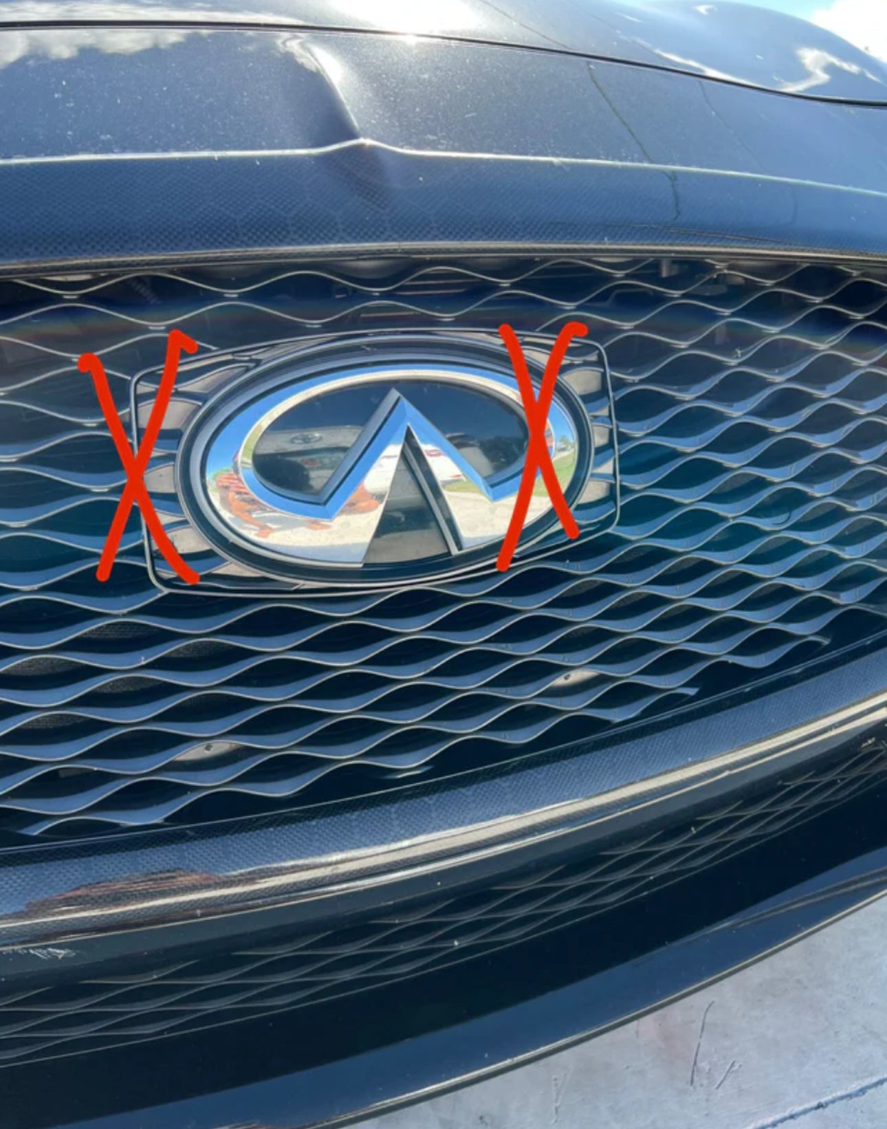 Infiniti q50/q60 Rgb Emblem replacement