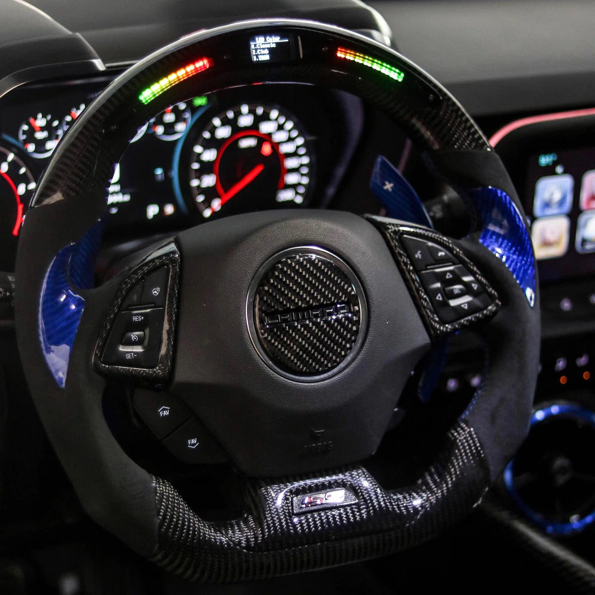 2016+ Chevrolet Camaro Carbon Fiber Steering Wheel